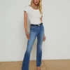 Sneeki Low-Rise Straight-Leg Jean palermo