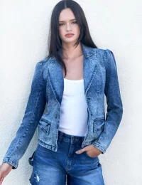 Jungle Denim Blazer