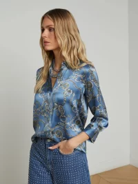 Dani Silk Blouse - Image 2