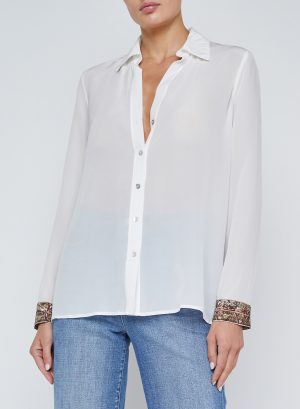 Gio Silk Blouse - Image 4