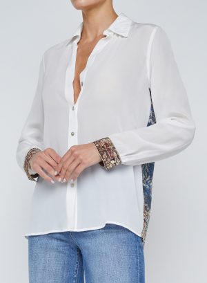 Gio Silk Blouse - Image 3