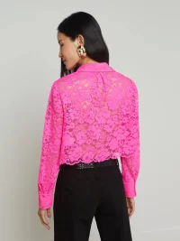 Akemi Cropped Button Blouse - Image 6