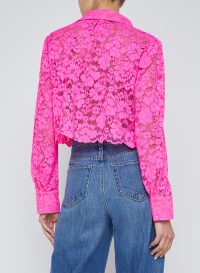 Akemi Cropped Button Blouse - Image 4