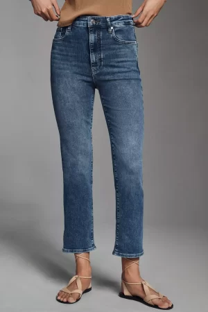 The pencil Crop Pant in canals - Image 4