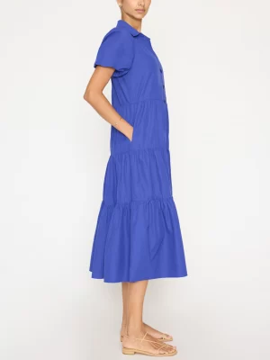 The Havana Dress in Cobalt - Image 4