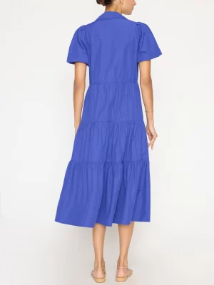 The Havana Dress in Cobalt - Image 5