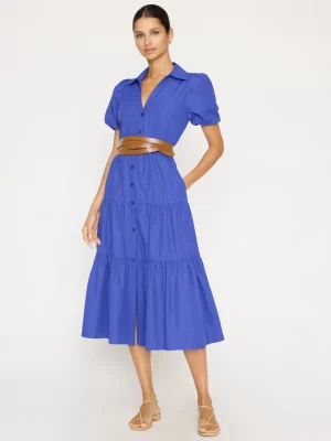 The Havana Dress in Cobalt - Image 6