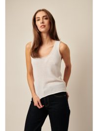 Mckena Tank top in chalk – coming spring’25