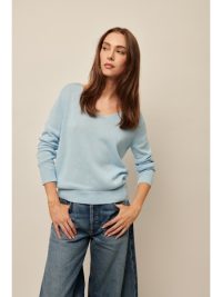 Delilah Sweater in Sea Breeze – coming spring’25 - Image 2