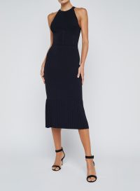 Kimi Pleated Knit Dress