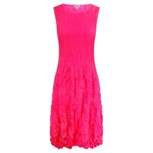 Quenelle Smash Pocket Dress in mars pink