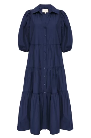 Antigua Dress -navy - Image 2