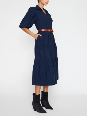 Antigua Dress -navy - Image 5