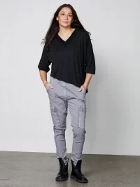 CARMEN YNDE trousers in grey