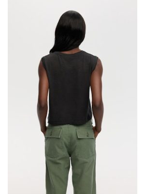 MAUDE Sleeveless Muscle Tee - coming soon - Image 2