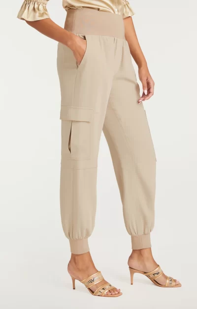 Giles Pant in khaki - Image 4