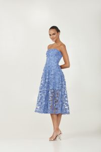 Florence STRAPLESS MIDI DRESS - coming soon - Image 2