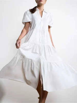 The Havana Dress in Ivory - Image 3