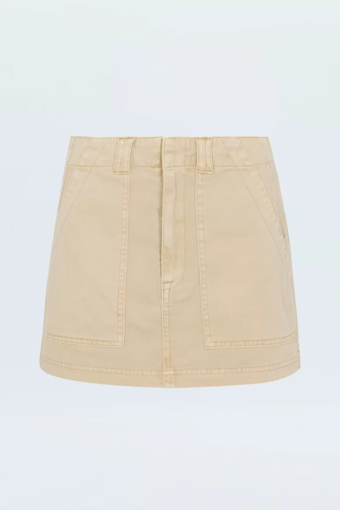 Kayla Mid Rise Utility Skirt - Image 6