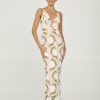 Norah Floral Column Gown
