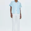 Lennon High Rise Boot Jean in Vivid White - Image 3