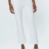 Lennon High Rise Boot Jean in Vivid White - Image 8