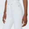 Lennon High Rise Boot Jean in Vivid White - Image 7