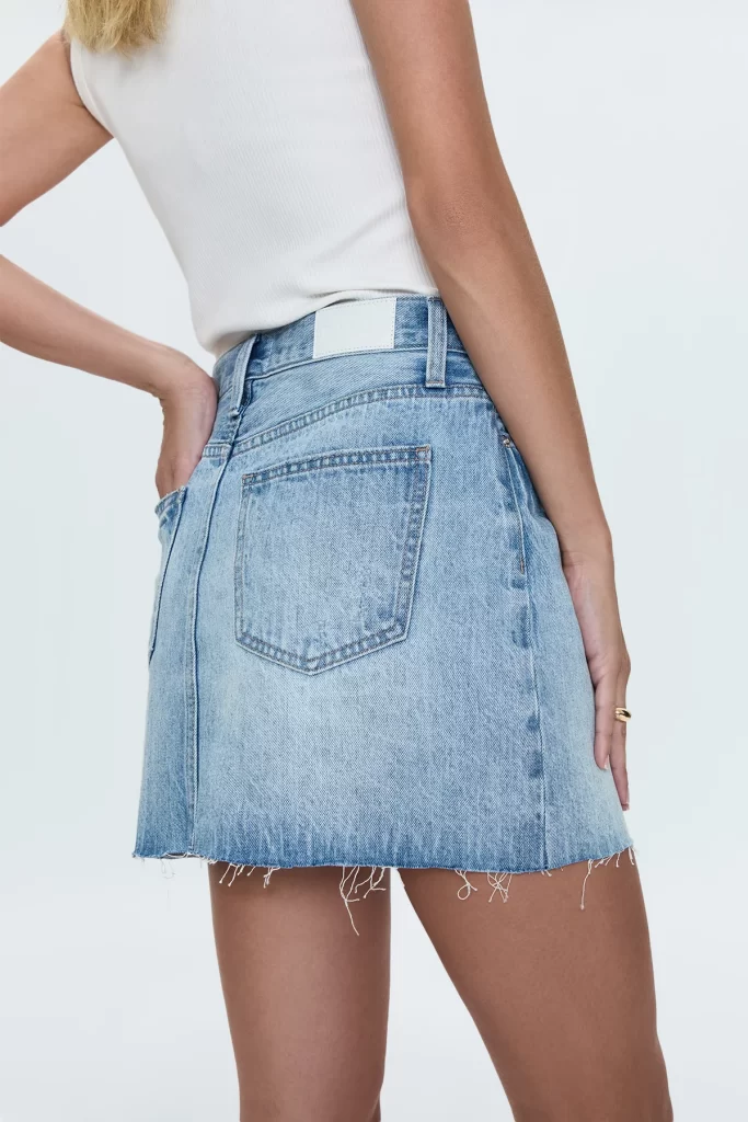 Kat High Rise Skirt in Academia - Image 5