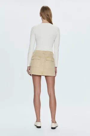 Kayla Mid Rise Utility Skirt - Image 2