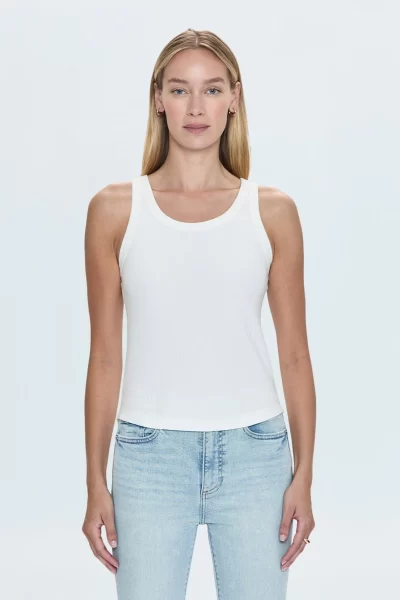Christy Tank in Le Blanc XS - Image 2