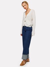 Kate Pointelle Cardigan - Image 6