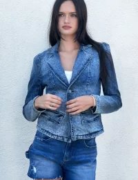 Jungle Denim Blazer - Image 4