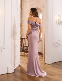 Evelyn Trumpet dress - rose mauve - sz18 (coming soon) - Image 3