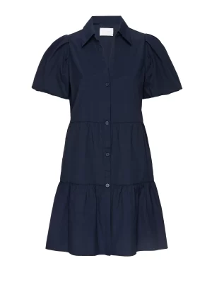 The Havana Mini Dress in navy - Image 7