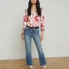 Tati Cropped Micro Boot Jean in Ithaca