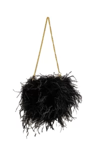 Enya Ostrich Clutch