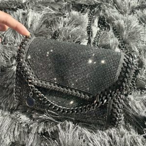 Lucy Chain Purse in grey