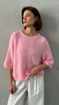 Piper Knitted Top - Flamingo (coming soon March 2024)