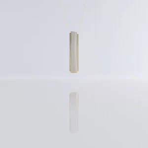Pendant One NECKLACE IN IVORY/GOLD - Image 2