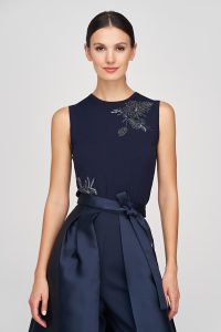 kathryn embellished knit top - spring'25 - Image 4