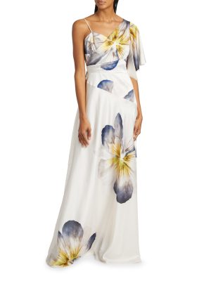 Cosani Print Gown - Image 5
