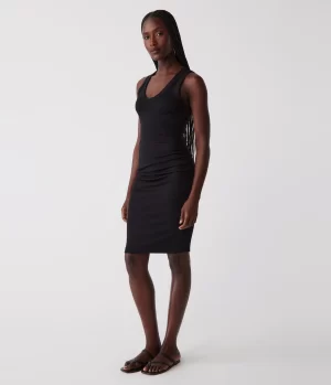 Esme Ribbed Dress in black (coming soon March 2025) - Image 3