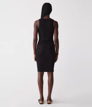 Esme Ribbed Dress in black (coming soon March 2025) - Image 4