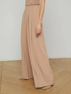 Nova Pleated Wide-Leg Pant - Image 3