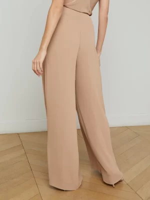 Nova Pleated Wide-Leg Pant - Image 2