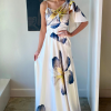 Cosani Print Gown