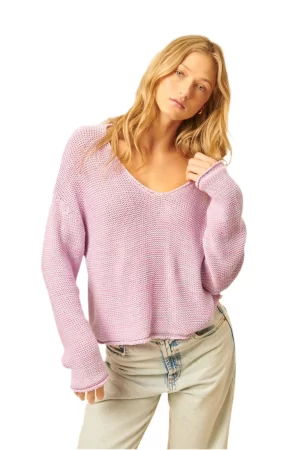 Cade Sweater in Wisteria - Image 4