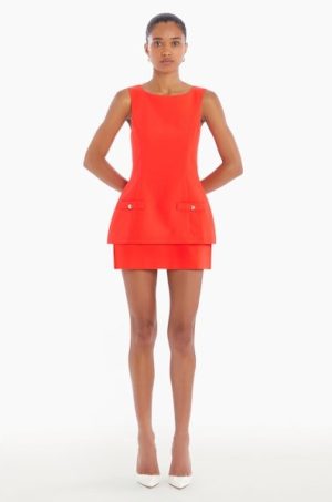 Maven Skort romper in Crimson - coming soon