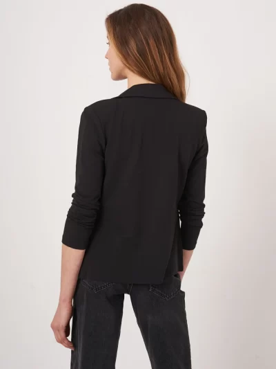 Katie Sweatshirt Blazer in black - 6 - Image 3