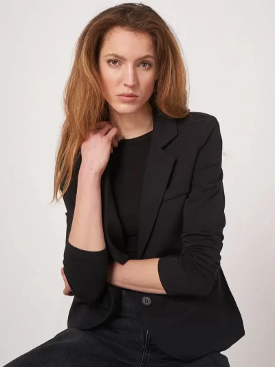 Katie Sweatshirt Blazer in black - 6 - Image 2